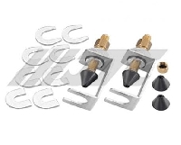 SIMPLE TYPE A/C SYSTEM TESTING ADAPTERS SET